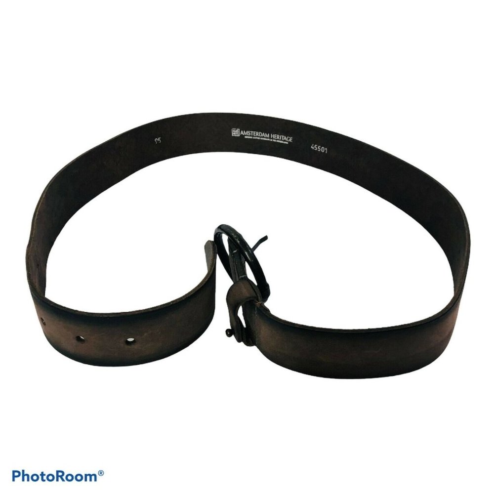 Amsterdam Heritage 43" Faded Brown Handmade Belt